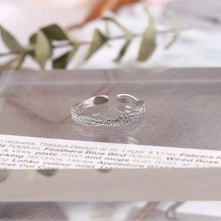 Adjustable Open Ring - Jewelry Accessory