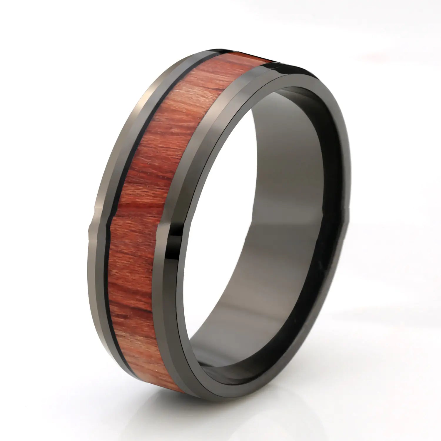 Rustic Steel Ring Fashion Jewelry