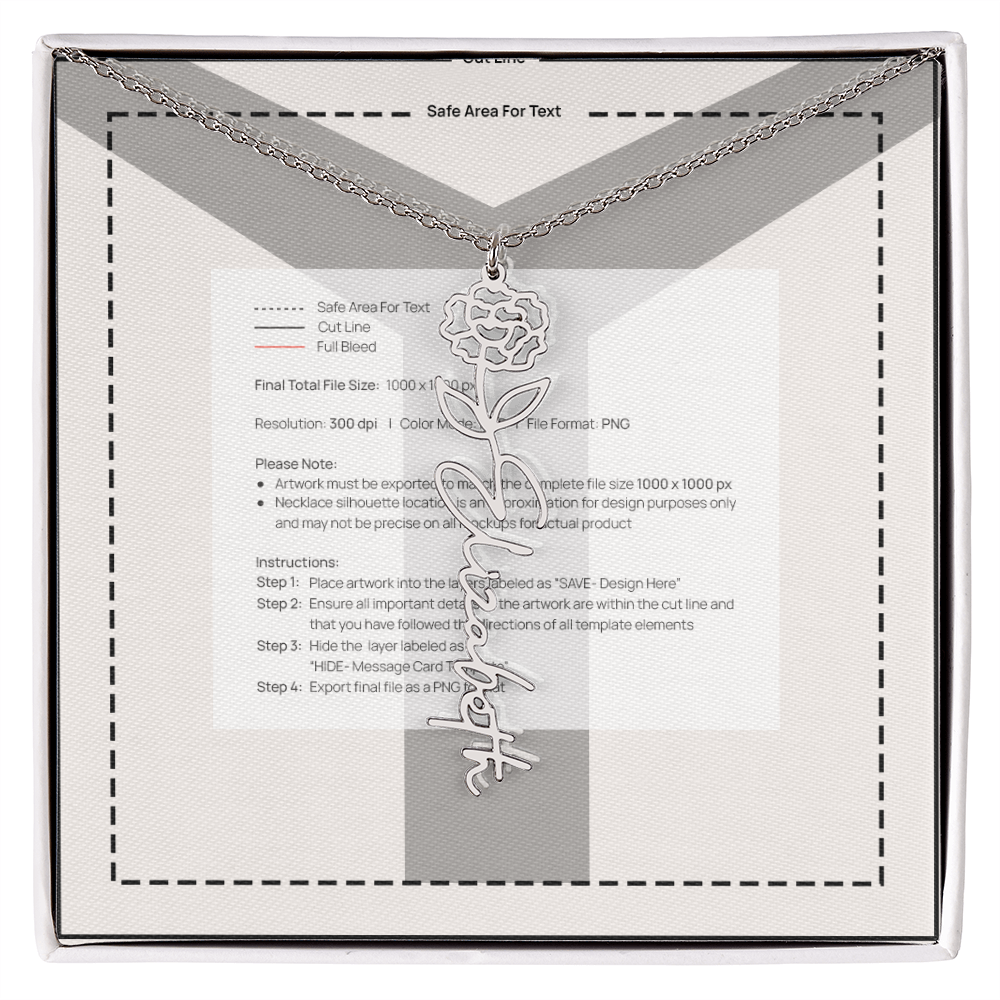 Every women would love to see the thoughtfulness put into this necklace