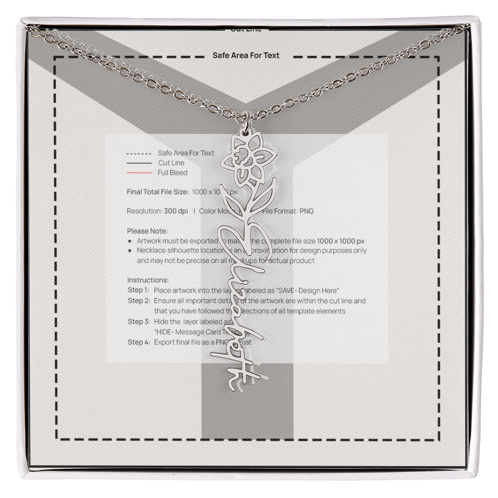 Every women would love to see the thoughtfulness put into this necklace