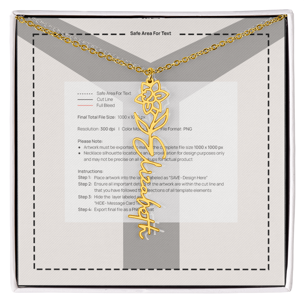 Every women would love to see the thoughtfulness put into this necklace