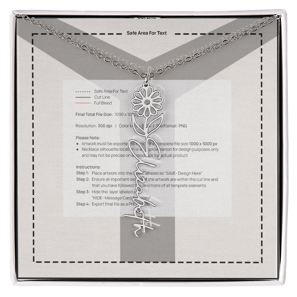 Every women would love to see the thoughtfulness put into this necklace