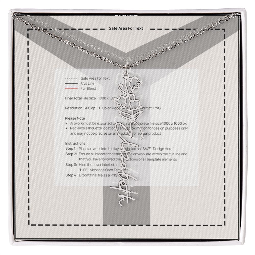 Every women would love to see the thoughtfulness put into this necklace