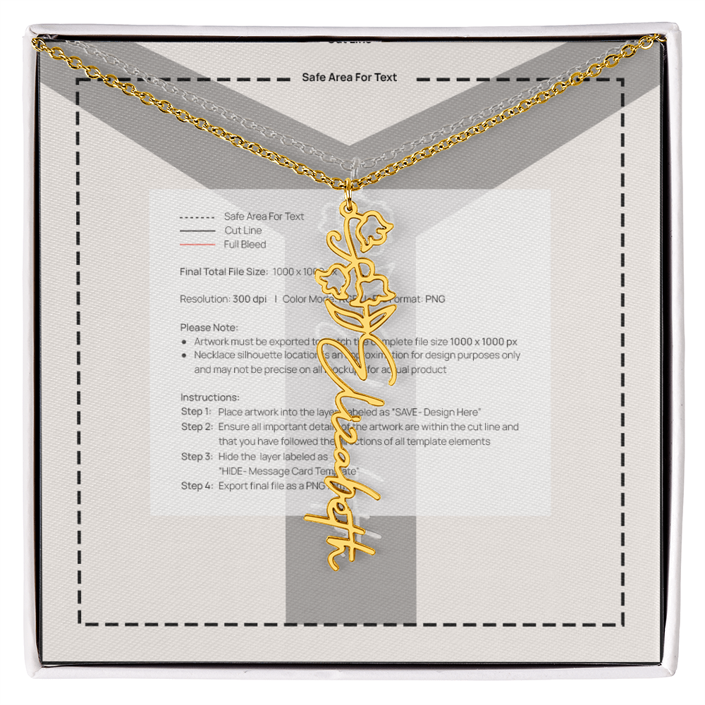 Every women would love to see the thoughtfulness put into this necklace