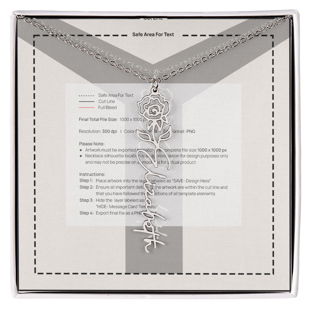 Every women would love to see the thoughtfulness put into this necklace