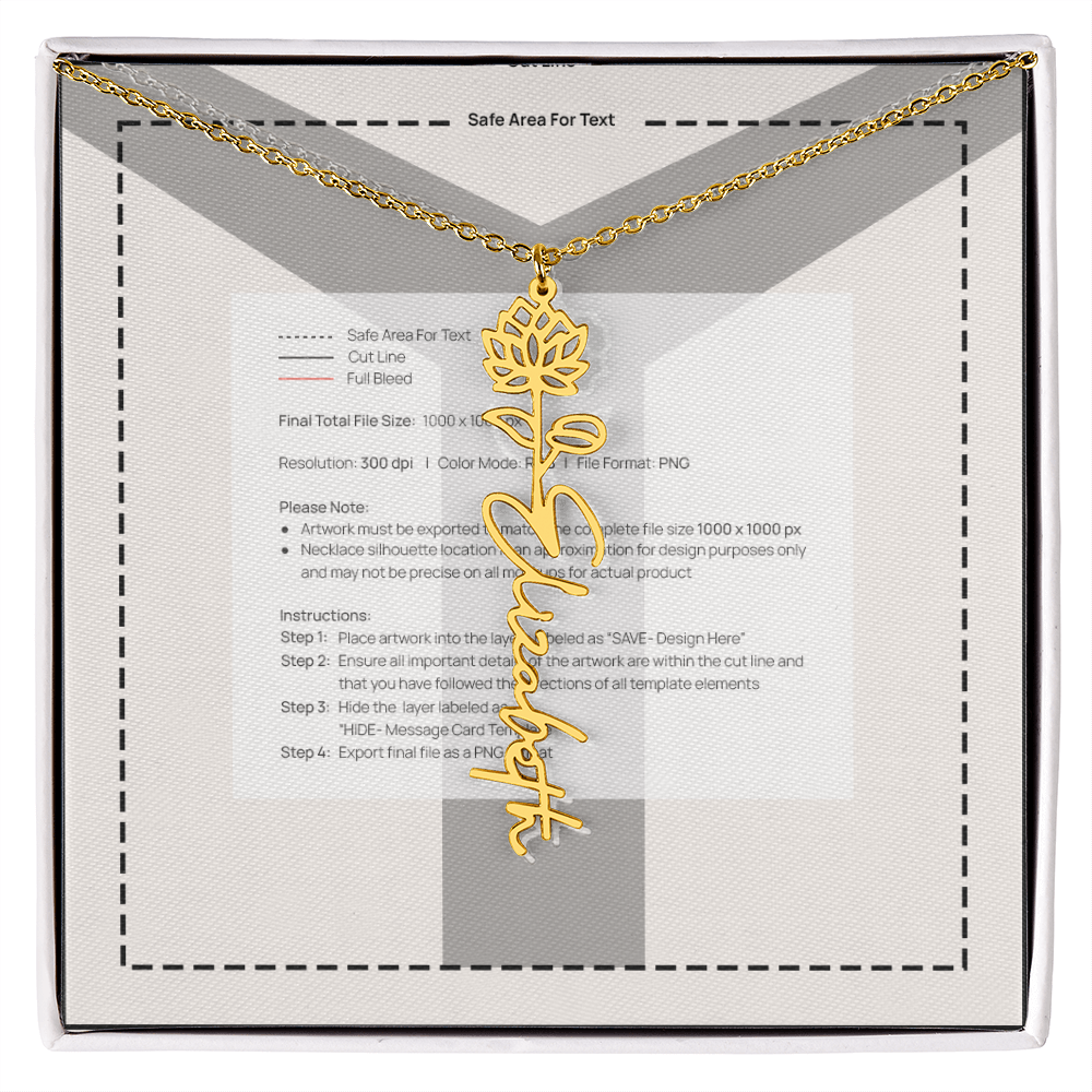 Every women would love to see the thoughtfulness put into this necklace