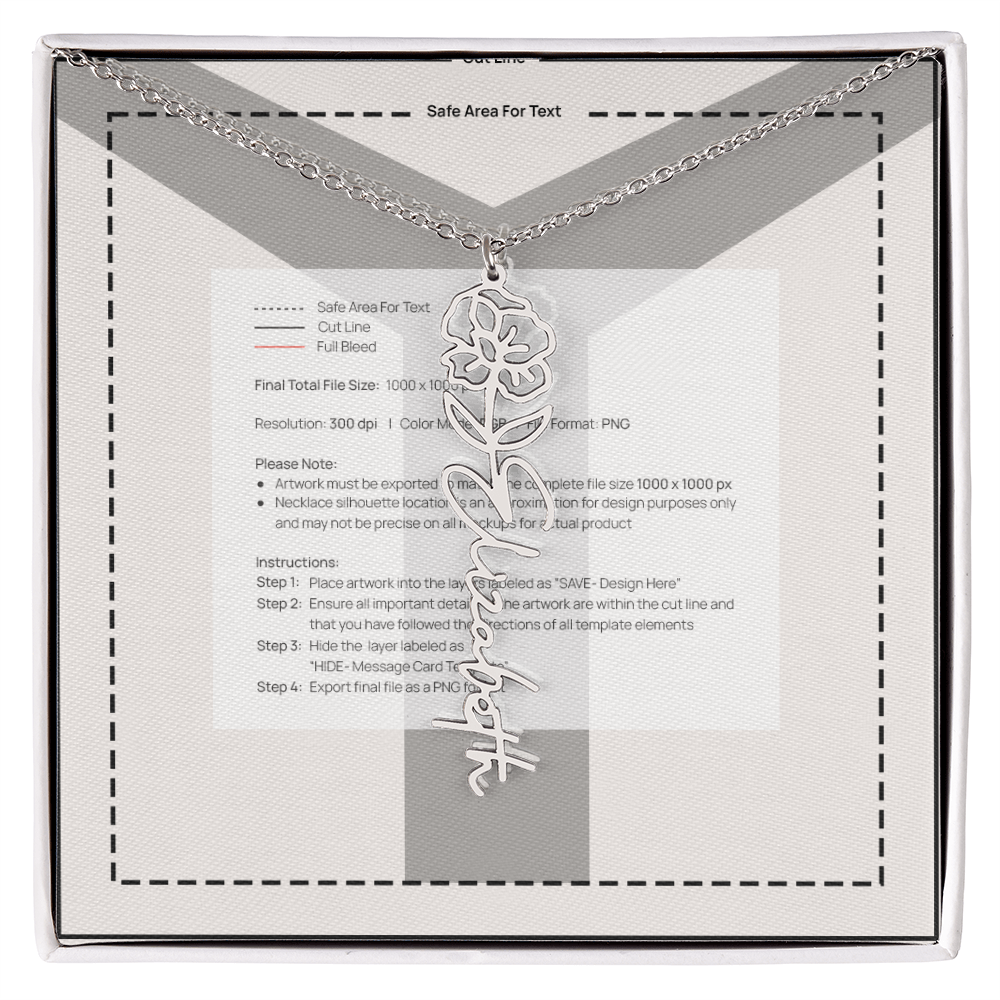 Every women would love to see the thoughtfulness put into this necklace