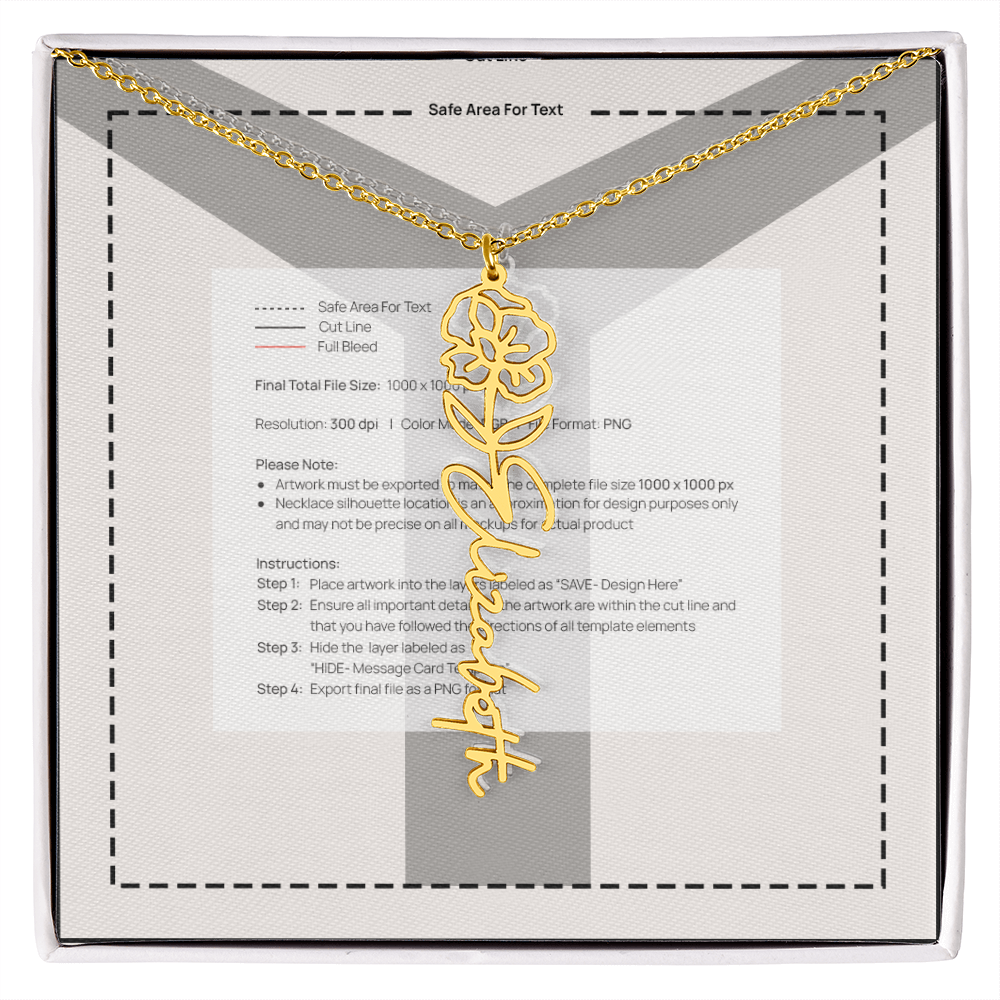 Every women would love to see the thoughtfulness put into this necklace