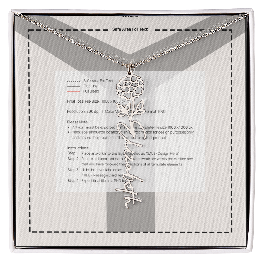 Every women would love to see the thoughtfulness put into this necklace