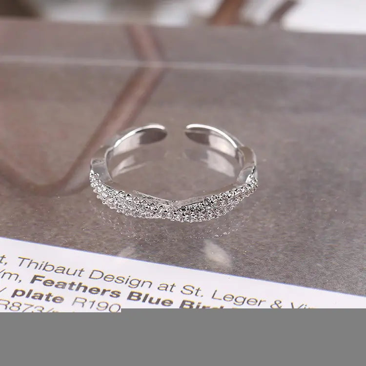 Adjustable Open Ring - Jewelry Accessory