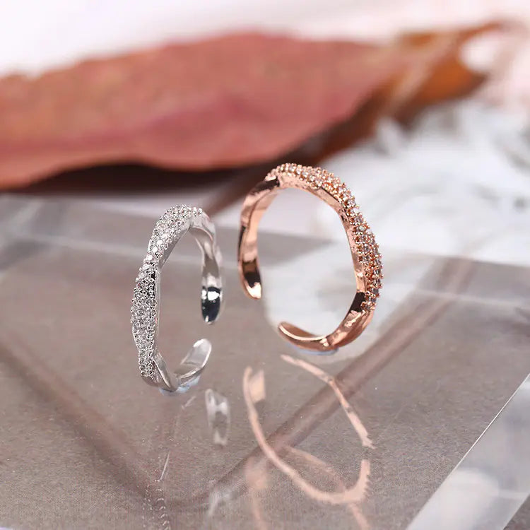 Adjustable Open Ring - Jewelry Accessory