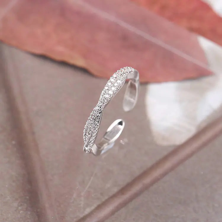 Adjustable Open Ring - Jewelry Accessory