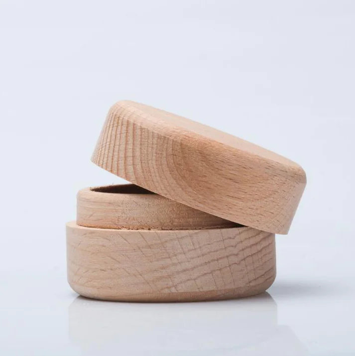 Wooden DIY Ring Box for Couples