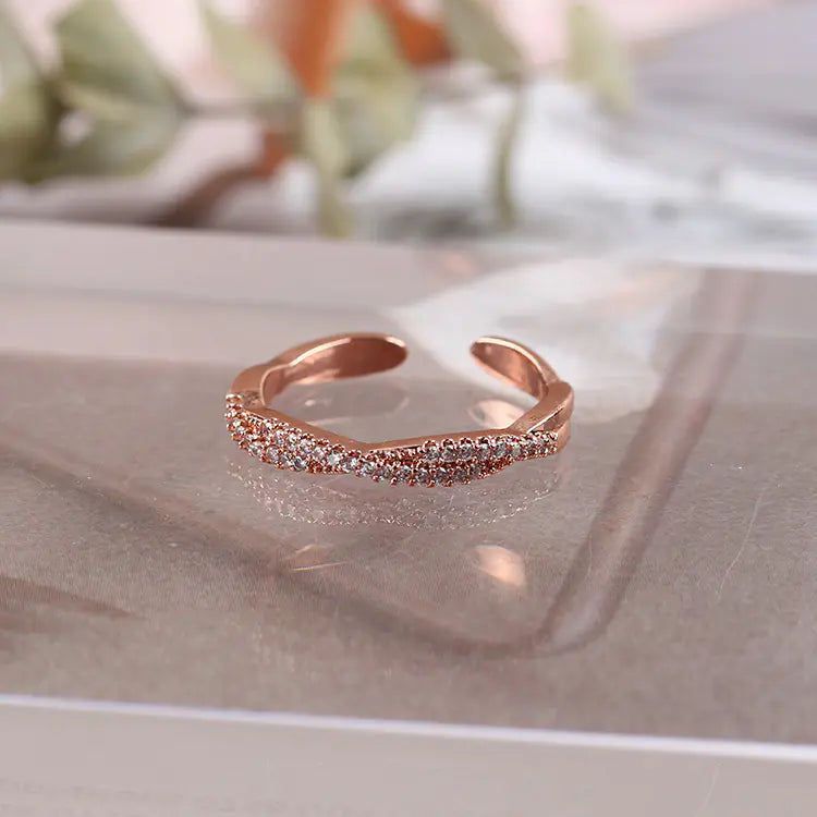 Adjustable Open Ring - Jewelry Accessory