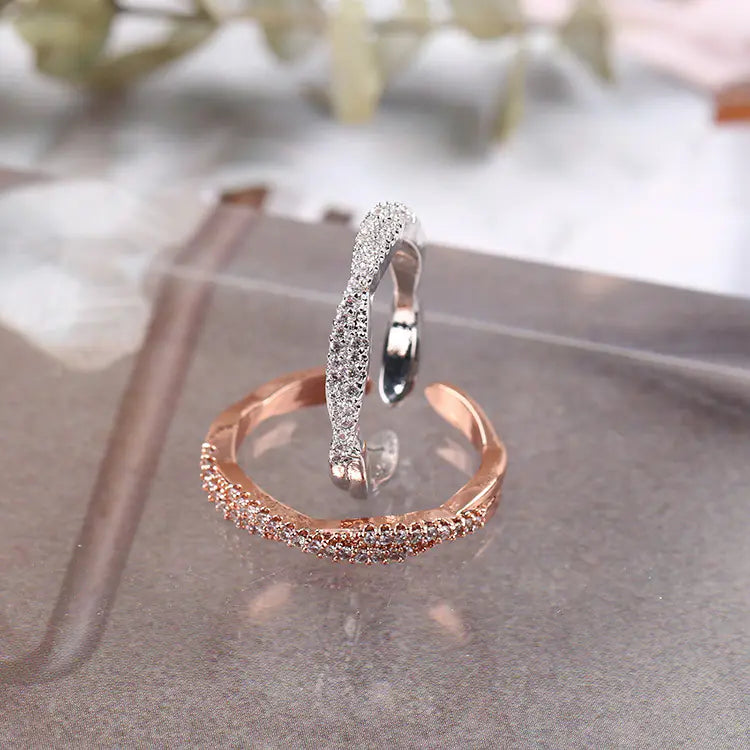 Adjustable Open Ring - Jewelry Accessory