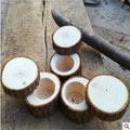 Rotating Lid Wooden Ring Box with Packaging